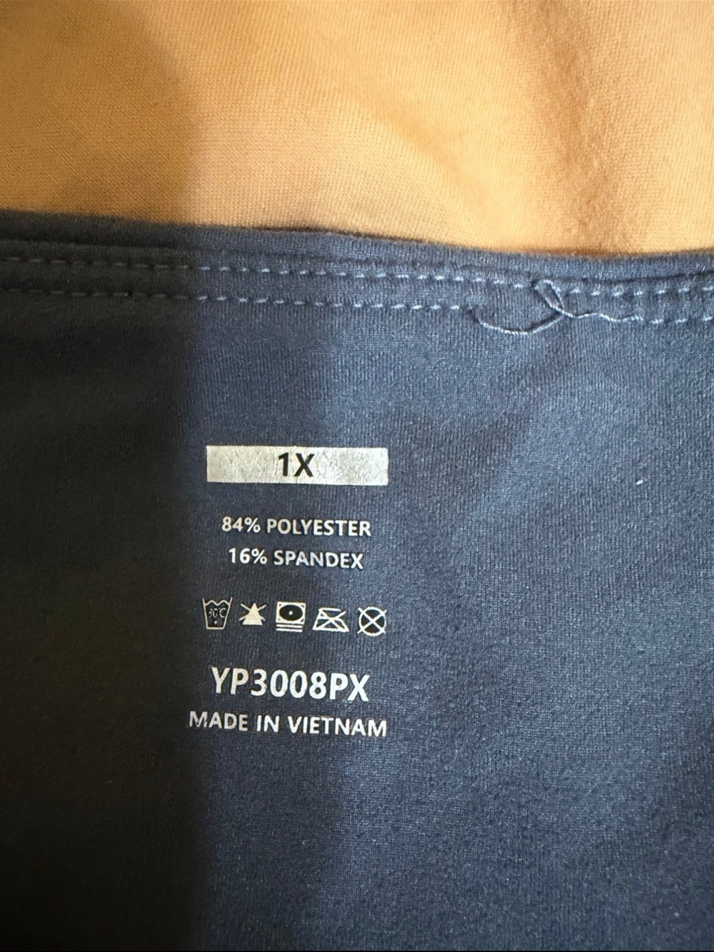 Two pairs of yogaland leggings grey and black - 1X